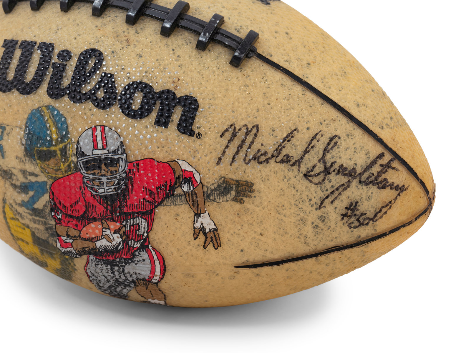 Walter Payton Autographed Official Nfl Football Auction