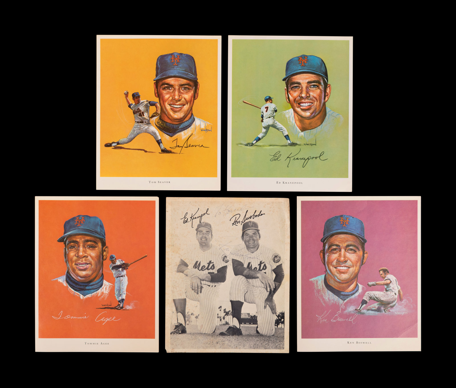  1969 Topps # 480 Tom Seaver New York Mets (Baseball Card) GOOD  Mets : Collectibles & Fine Art