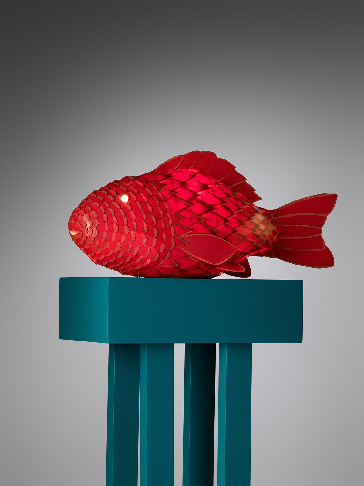 Fish Lamp, c. 1985 Produced by New City Editions, Venice, CA